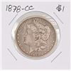 Image 1 : 1878 CC Morgan Silver Dollar