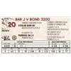 Image 1 : BAR J V BOND 3200