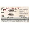 Image 1 : BAR J V BOND 3157