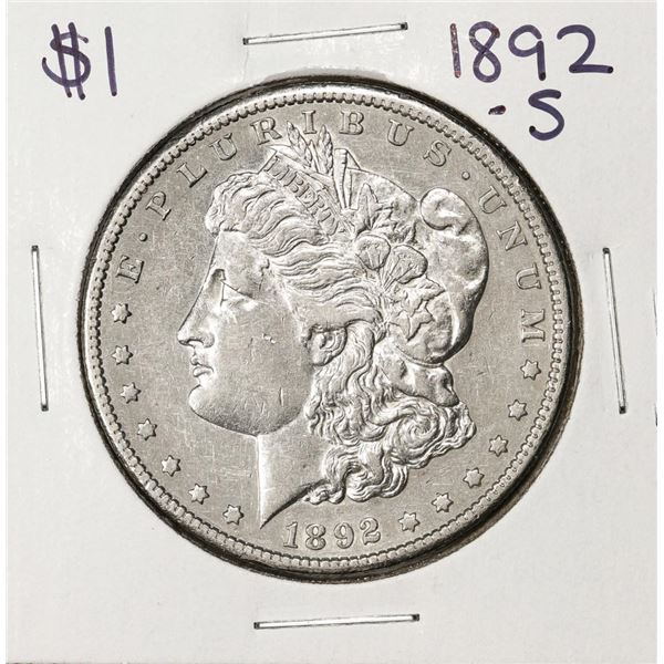 1892-S $1 Morgan Silver Dollar Coin