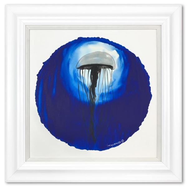 Wyland "Weightless Jellyfish" Original Watercolor on Paper