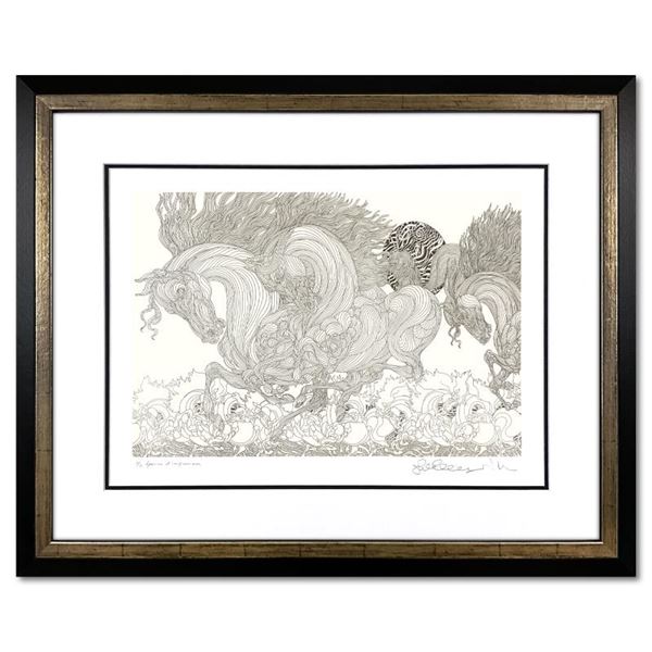 Guillaume Azoulay "Parade" Limited Edition Etching on Paper
