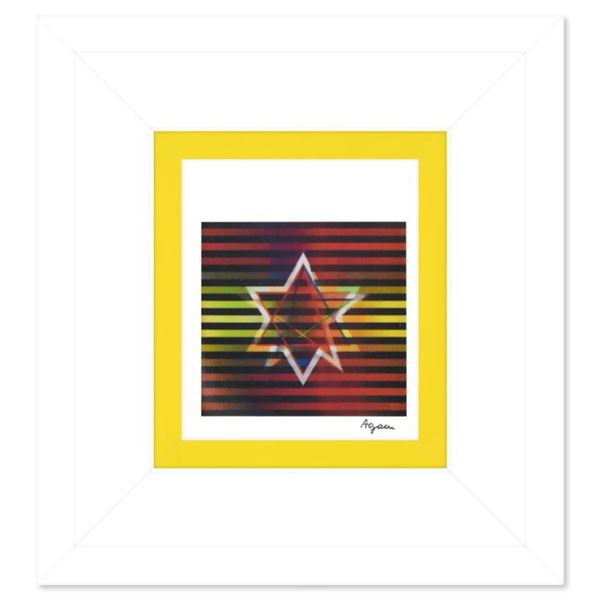 Yaacov Agam Limited Edition Mixed Media on Board