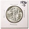 Image 1 : 1936-D Walking Liberty Half Dollar Coin