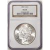 Image 1 : 1882-S $1 Morgan Silver Dollar Coin NGC MS64