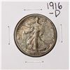 Image 1 : 1916-D Walking Liberty Half Dollar Coin Nice Toning
