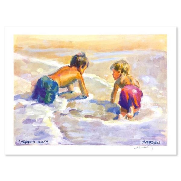 Lucelle Raad "Played Out" Limited Edition Lithograph on Paper