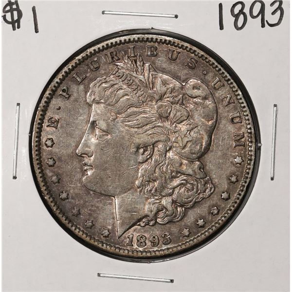 1893 $1 Morgan Silver Dollar Coin