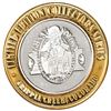 Image 2 : .999 Silver Jonny Nolons Casino Cripple Creek, CO $10 Limited Edition Gaming Token