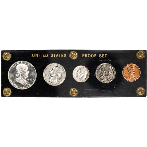 1955 (5) Coin Proof Set