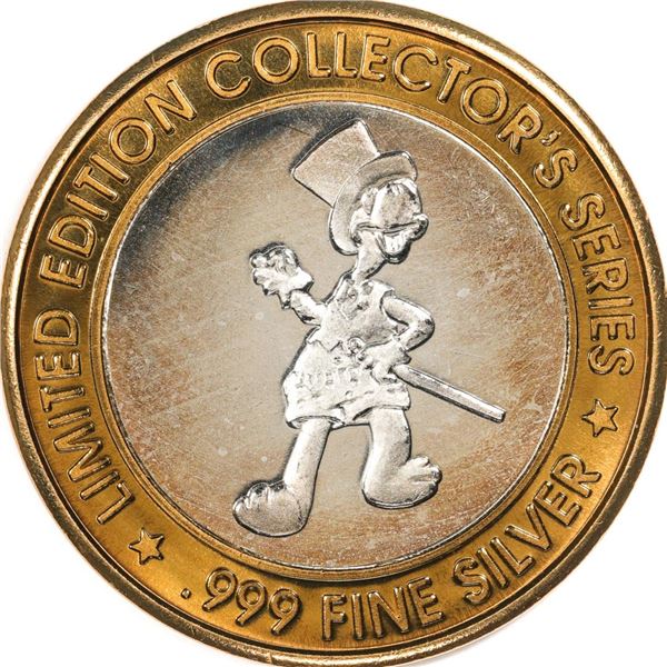 .999 Silver St. Croix Chippewa Indians Wisconsin $10 Limited Edition Gaming Token