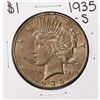 Image 1 : 1935-S $1 Peace Silver Dollar Coin