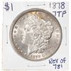 Image 1 : 1878 7TF Reverse of 78' $1 Morgan Silver Dollar Coin