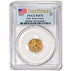 Image 1 : 2011 $5 American Gold Eagle Coin PCGS MS70 First Strike 25th Anniversary