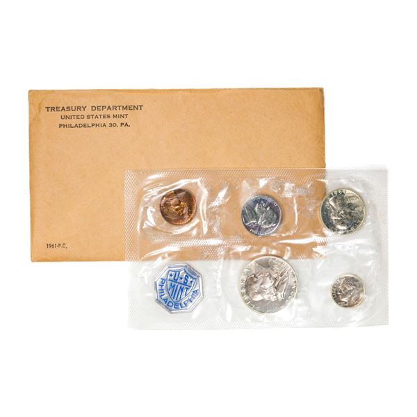 1961 (5) Coin Proof Set in Envelope