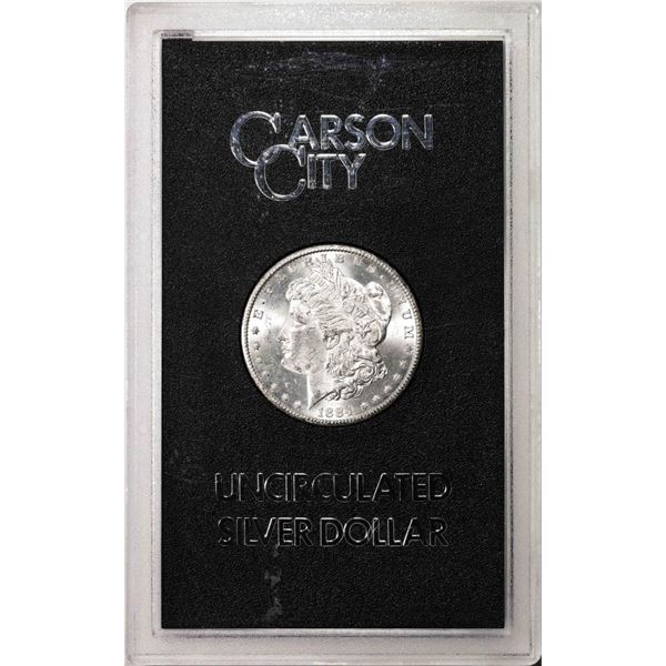 1884-CC $1 Morgan Silver Dollar Coin GSA Hoard Uncirculated