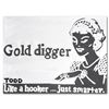 Image 1 : Todd Goldman "Gold Digger" Original Acrylic on Canvas
