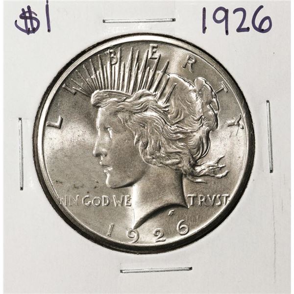 1926 $1 Peace Silver Dollar Coin