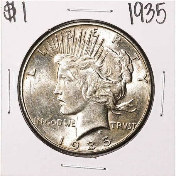 1935 $1 Peace Silver Dollar Coin