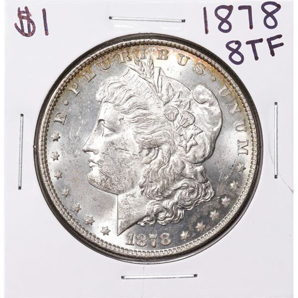 1878 8TF $1 Morgan Silver Dollar Coin