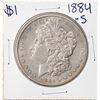 Image 1 : 1884-S $1 Morgan Silver Dollar Coin