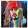 Image 1 : Alexander Ishchenko "Jack Sparrow" Original Acrylic on Canvas