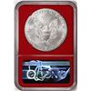 Image 2 : 2020(S) $1 American Silver Eagle Coin NGC MS70 Early Releases San Francisco Red Core