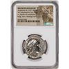 Image 1 : 222-187 BC Seleucid Kingdom Antiochus III AR Tetradrachm Ancient Coin NGC Ch F