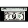 Image 1 : 1934C $10 Federal Reserve Note Philadelphia Fr.2008-CW PMG Gem Uncirculated 66EPQ