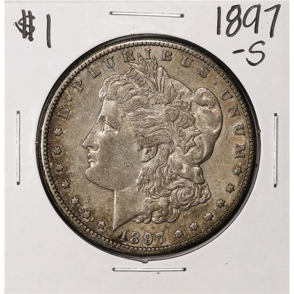 1897-S $1 Morgan Silver Dollar Coin