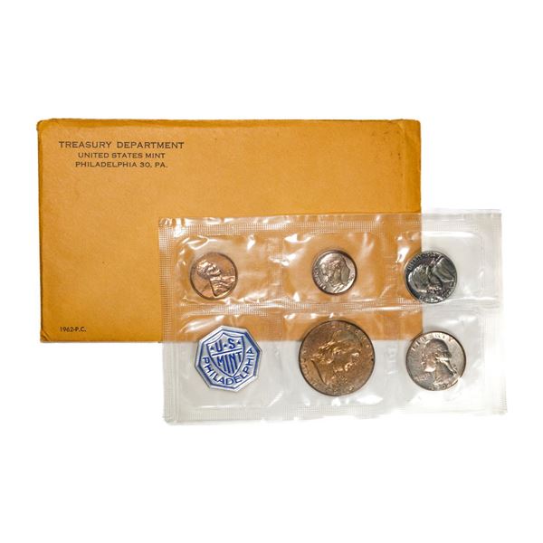 1962 (5) Coin Proof Set in Envelope