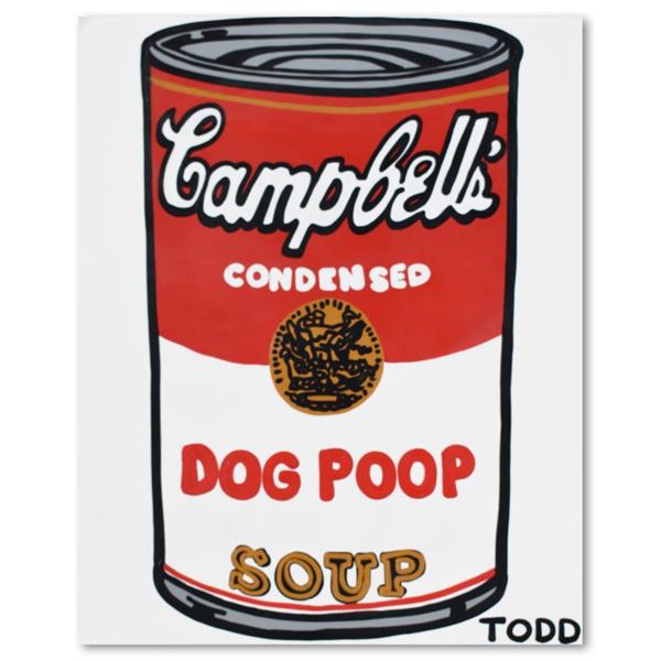 Todd Goldman "Dog Poop Soup" Original Acrylic on Canvas