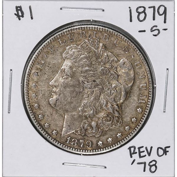 1879-S Reverse of 78' $1 Morgan Silver Dollar Coin