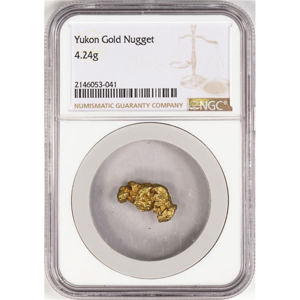 4.24 Gram Yukon Gold Nugget NGC Graded