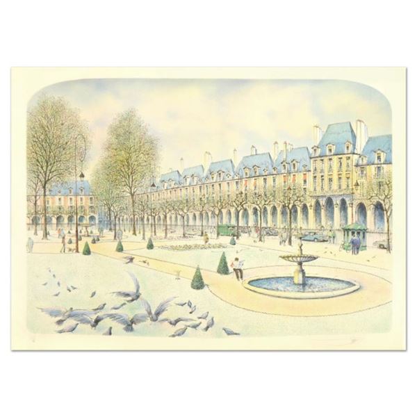 Rolf Rafflewski "Park" Limited Edition Lithograph on Paper