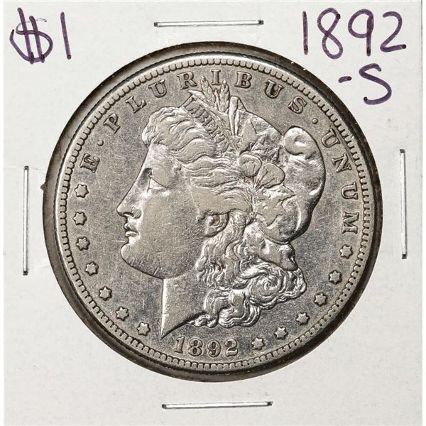 1892-S $1 Morgan Silver Dollar Coin