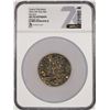 Image 1 : 2022 Niue $5 Twelve Olympians Bacchus Silver Gilt Coin NGC MS70 Antiqued