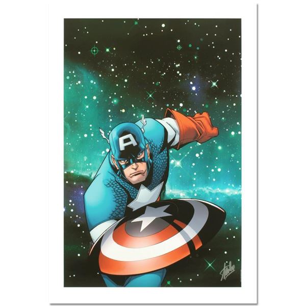 Stan Lee  Captain America and the Korvac Saga #1  Limited Edition Giclee on Canvas