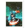 Image 1 : Stan Lee "Captain America and the Korvac Saga #1" Limited Edition Giclee on Canvas