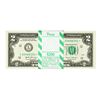 Image 1 : Pack of (100) Consecutive 2017A $2 Federal Reserve Star Notes San Francisco