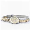 Image 9 : Rolex Ladies Two Tone Silver Tapestry Datejust Wristwatch