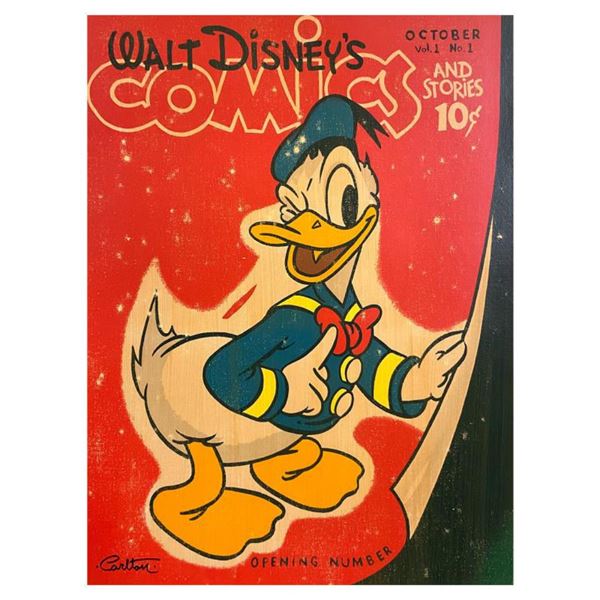 Trevor Carlton "Donald's Opening Number" Limited Edition Giclee on Canvas