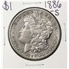 1886-S $1 Morgan Silver Dollar Coin