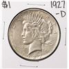 Image 1 : 1927-D Peace Silver Dollar Coin