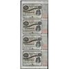 Image 1 : Uncut Sheet of (4) State of Louisiana Baby Bond Obsolete Notes