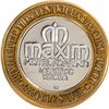 Image 2 : .999 Silver Maxim Hotel & Casino Las Vegas, NV $10 Limited Edition Gaming Token