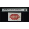 Image 1 : Third Issue Ten Cents Specimen Fractional Note Fr.1251-4sp PMG Gem Uncirculated 66EPQ