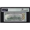 Image 2 : Solid Serial Number - 2017A $100 Federal Reserve Note PMG Choice Uncirculated 64