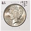 Image 1 : 1927-D $1 Peace Silver Dollar Coin