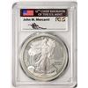 Image 1 : 2005-W $1 Proof American Silver Eagle Coin PCGS PR70DCAM Mercanti Signature